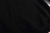 Solid Color Fashion Hooded Sweatshirt Men