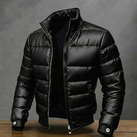 Jacket Black Loose Anti-wrinkle Man