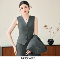 New Stylish Office Suit Waistcoat Three Piece Set