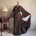 Autumn Stylish And Elegant Long-sleeve Waist-cinched Dress