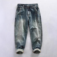 Springautumn Relaxed Fit Jeans For Men