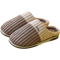 Men's Cotton Slippers Home Autumn And Winter Thick Bottom Non-slip Home