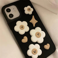 Three-dimensional Sun Flower Phone Case