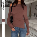 European And American-style Elegant And Sophisticated Turtleneck Sweater For Women