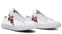 Fashion Printed Couple High Top Canvas Shoes