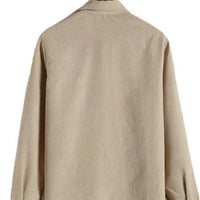 Solid Color Casual Men's New Long Sleeve Shirt
