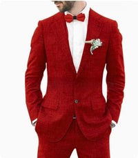 Men's Suit Linen Suit Wedding Party