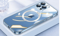 Transparent Phone Case Lens Cover Steel Frame