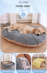 Kennel Four Seasons Universal Floor Mat Dog Mattress Pet Removable And Washable Sleeping Double-sided Mat