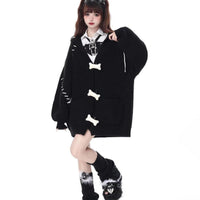 Fall Winter Hooded Thick Sweater