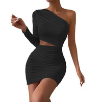 Women's Fashionable Irregular Hollow-Out Dress