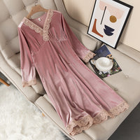 Women's Nightdress Can Be Worn Outside Over The Knee