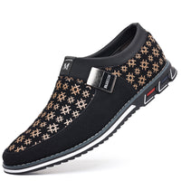 European And American Loafers Casual Shoes Color Flat