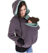 Three-in-one Multi-functional Mother Kangaroo Sweater Coat