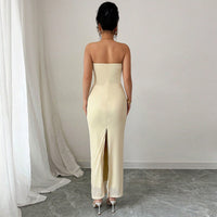 Elegant Backless Tube Dress For Women