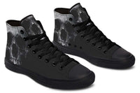 Fashion Printed Couple High Top Canvas Shoes