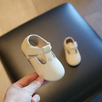 Toddler Girls' Leather Shoes With Soft Soles