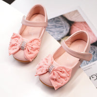 Princess Bow New Girls' Banquet Dress Flower Girl Shoes