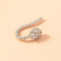 Simple And Creative Round Flower Nose Ring Accessories Women