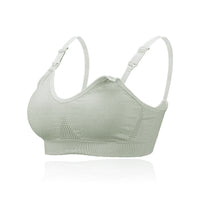 Front Buckle Postpartum Breastfeeding Bra Without Steel Ring