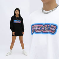 Fashion Men's Digital Printed Long-sleeved Top