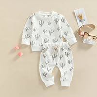 New Children Cartoon Printed Casual Suit