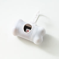 Pet bone type garbage bag dispenser