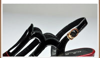 Fish Mouth Sandals OpenToe Mid-heel All-match