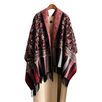 Autumn And Winter Ethnic Style Plant Flower Core-spun Yarn Tassle Fashion