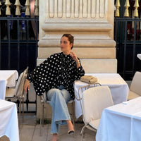 Stylish Minimalist And Relaxed Fit Long Sleeve Top For Women