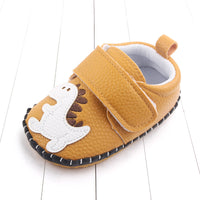 Stitched Bottom Baby Shoes Soft Rubber Sole Non-slip