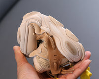 Boys' College Students Soft-soled Mid-top Sneakers