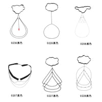 Metal Leg Ring Casual Body Chains Elastic Band Tassel