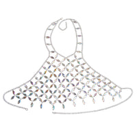 Colorful Acrylic Vest Multi Layer Pendant Body Dress Chain