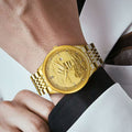 Smooth Sailing Calendar Night Light Waterproof Men's Watch
