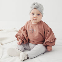 Baby Autumn Clothing Sweatshirt Bell Sleeve Loose