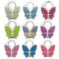 Glossy Frosted Big Butterfly Bag Hook With Inner Folding Ladies
