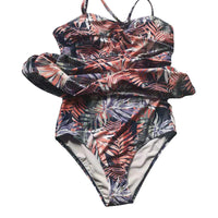 Women's Large Size One Piece Swimsuit