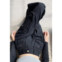 Black Versatile Fashion Jeans That Make Your Legs Look Longer And Flatten Your Tummy