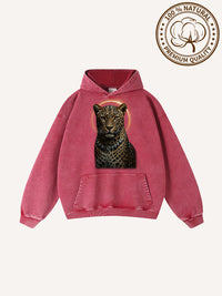 Fashion Casual Printed Polyester Sweater