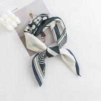 Printed 65cm Kerchief Scarf Shawl