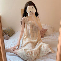 Fashion Suspender Skirt Pajamas For Women