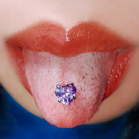 Tongue Stud Spice Titanium Steel Allergy Sweet Cool Personality