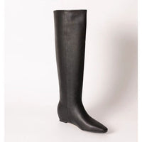 Retro Style Square Toe Bottom Tall Knight Boots over the knee