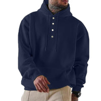 Men's Loose Fitting Casual Hooded Sweater