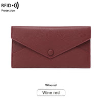 New RFID Anti-Theft Womens Wallet