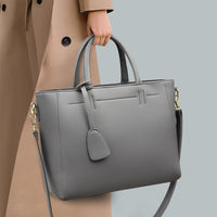 Soft Leather Tote Handbag Women's One Shoulder Crossbody Bag