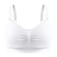 Women's Fashion Wireless Double Layer Seamless Detachable Breathable Bra