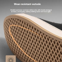 Autumn And Winter Mid-top Board Shoes Soft Leather Retro