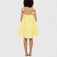 New Spring Summer Camisole Satin Dress From Europe And The US